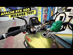 Tvs Apache RTX 300 Highway Mileage Test At 120km/h - Tank To Tank - Better Than 200cc ?