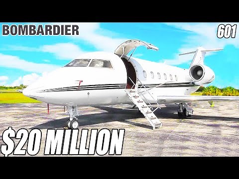 Inside The $20 Million Bombardier Challenger 601