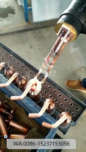 Induction Brazing HVAC Copper Manifold assemblies | Ketchan Handheld Induction Heating Machine