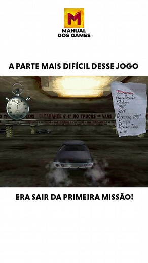 574K views · 10K reactions | Quem jogou Driver 1 sabe como era difícil essa primeira missão. | Manual dos Games | Facebook