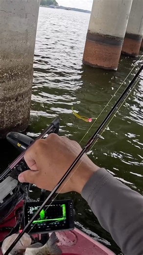 Important tip when fishing bridges for crappie! #reelsvideoシ #kidkrappie #bnmpoles #contentcreatorlife #cedarcreeklake #fall #tips #November #crappie #followme | KidKrappie