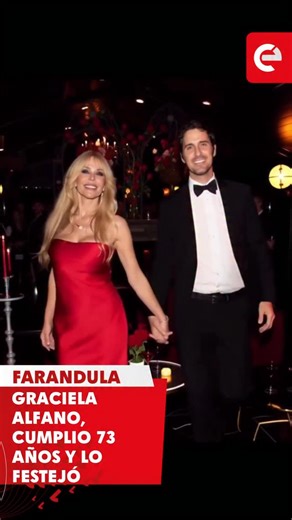 canal-e on Instagram: "✨🎉 Graciela Alfano celebra 73 años, vigente y agradecida 🎂✨ La actriz y exmodelo argentina Graciela Alfano cumplió 73 años y lo celebró fiel a su estilo: con gratitud, energía y un mensaje positivo para la vida. 💫 A través de sus redes sociales, Alfano agradeció este nuevo año, destacando el valor del presente, la experiencia y el amor propio. Referente indiscutida del espectáculo argentino, sigue demostrando que la edad no es un límite, sino una etapa más para disfruta
