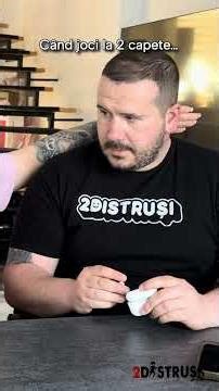 Când joci la 2 capete #doidistrusi #humour #2distrusi #funny #couple #humor #family #automobile