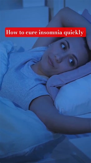 How to cure insomnia quickly #insomnia #sleeptips #sleep