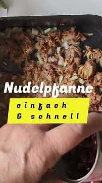 schnell, einfach und so lecker Nudelpfanne aus der Heißluftfritteuse