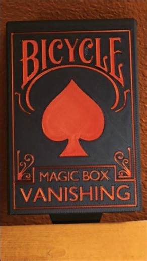 Magic Vanishing Box (Card Deck Size)