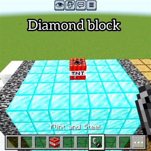 Testing block with TNT #minecraft #shorts