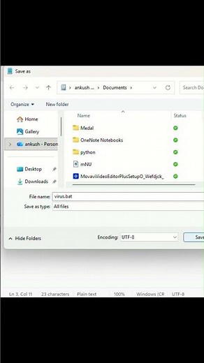 How to Make a Fake Virus Using .BAT File | CMD Prank Trick