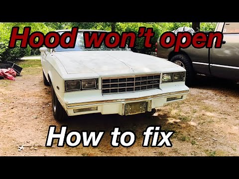 How to open hood from outside when hood latch is stuck | episode 12