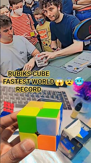 Watch the fastest Rubik’s Cube world record solve ever! 😱🔥