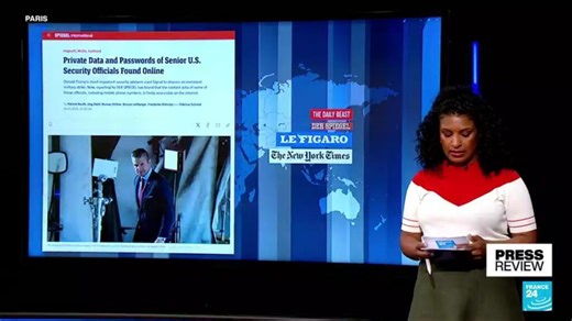 Der Spiegel report: Private data and passwords of top Trump officials found online