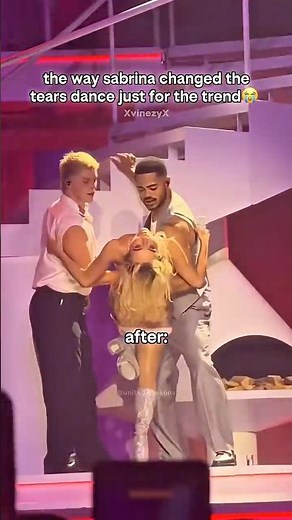 SABRINA CARPENTER TEARS TREND😳✨ | XvinezyX