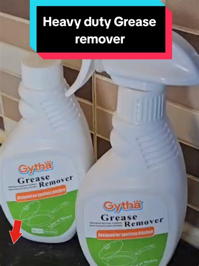 Powerful Heavy Duty Grease Remover for Tough Stains