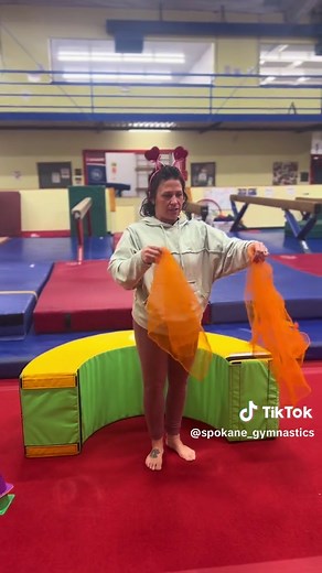 Cone and Scarf Games for Gymnasts’ Skill Development