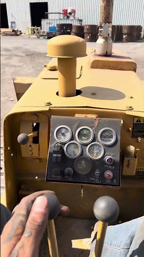 Operating an Old Dresser Dozer