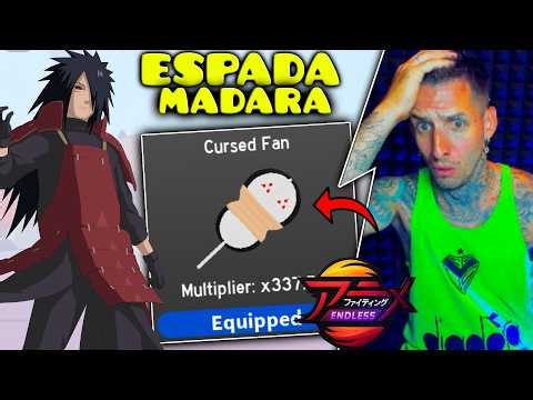 🔥NEW SWORD OF MADARA IN ANIME FIGHITNG SIMULATOR ENDLESS ROBLOX
