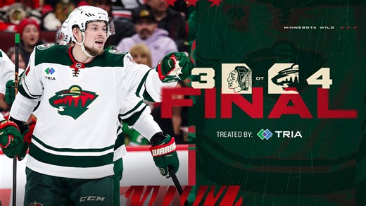 Game Recap: Wild 4, Blackhawks 3 (OT)