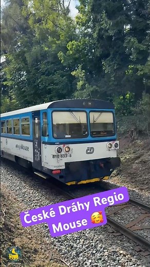 České Dráhy Regio Mouse (810 633) on its way to Sedlčany
