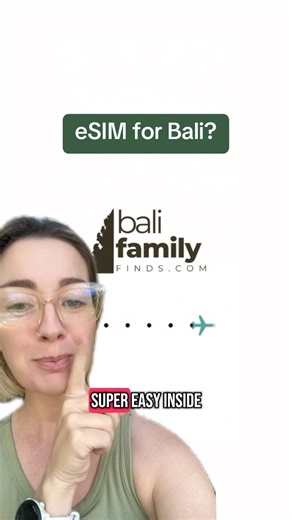 34K views · 141 reactions |  Do I need an eSIM in Bali? Absolutely —...
