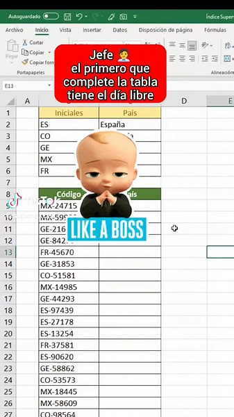 Feliz 2023 a todos #superexcel #excel #excelentiktok #exceltutoriales #tutorial #aprendeentiktok