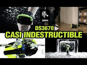 Lector ultra-robusto DS3678 de Zebra. Inalámbrico e Industrial