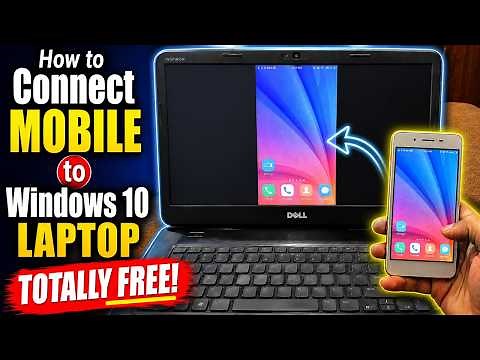 How to Connect Mobile to Windows 10 Laptop | Share Mobile Screen on Windows 10 Laptop