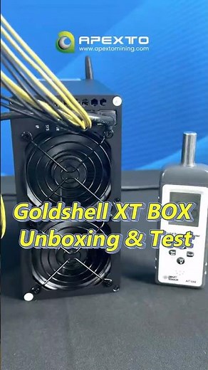 Goldshell XT BOX XTM Miner 580GH/s | Unboxing & Test
