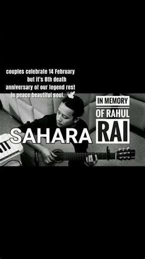 Remember Late Rahul Rai On His 8th Death Anniversary (Rest In Paradise🕊️[ Oct 14,1989 - Feb 14,2018]