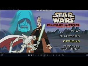 Opening To Star Wars Clone Wars Volume Two 2005 DVD