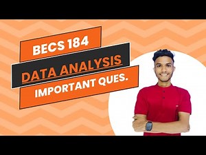 BECS 184 DATA ANALYSIS | Important question TYPES OF DATA | IGNOU WALAY AAYUSH SIR