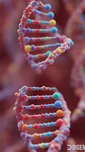 DNA & RNA in Action | 30-Second 3D Science Animation #youtubeshorts #dna #rna #body #healthybody #3d