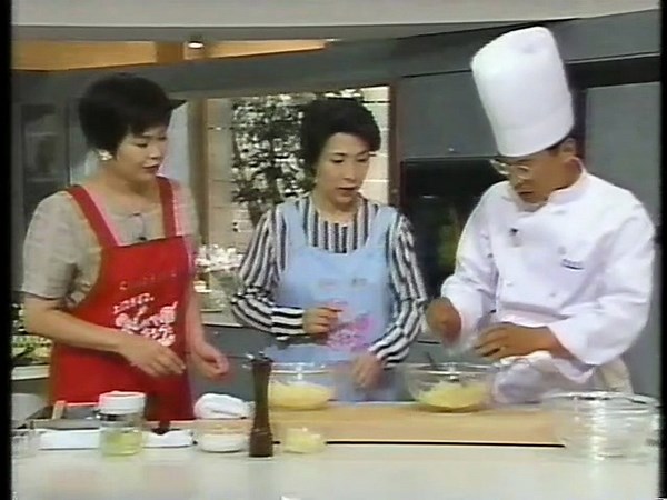 フライング・ポテ　上沼恵美子のおしゃべりクッキング　ゲスト　波乃久里子　本多功禰  料理 トーク, Emiko Kaminuma cooking