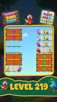 Magic Bird Sort | Level 219