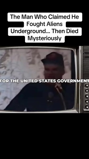 The Man Who Claimed He Fought Aliens Underground… Then Died Mysteriously