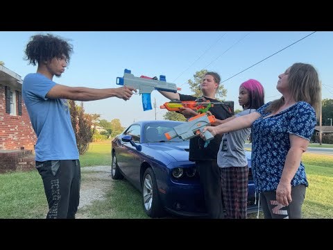 Bradley Mac vs Family Splatrball War **FULL SERIES**