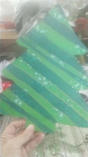 Rustic Christmas Tree Plaque Finished/What do you think?