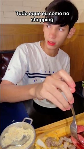 Everything Kened eats at the mall #comedy #shorts