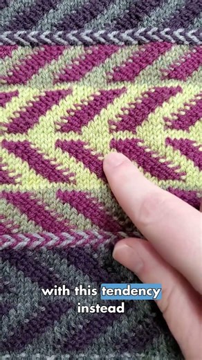 knitting stranded colorwork without stockinette #knitting #fairisleknitting #knitwear #handknitting