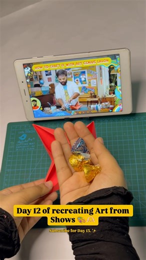 Core memory unlocked with this DIY gift idea 😭💛 #lalon #theartroom #origamidiamond #origamicraft