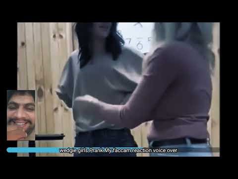 Wedgie Girls atomic prank and more funny pranks wedgie My faccam reaction and voice over #wedgies