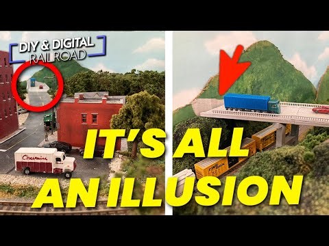 Make your Model Railroad Feel Bigger than it is!