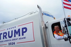 Trump's campaign garbage truck to ride in inaugural parade