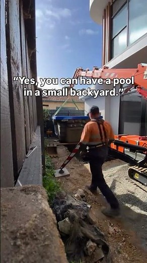 Small Backyard? Here’s How We Install a Swim Spa Anyway #melbournepools