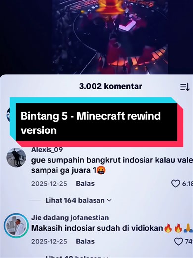 Bintang 5: Minecraft Rewind Version 2025