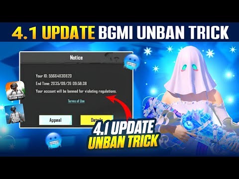 HOW TO UNBAN BGMI AND PUBG ACCOUNT UNBAN 10 YEAR BAN PUBG ACCOUNT