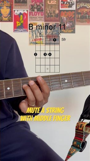 Bm11 Chord Tutorial 🎸✨ | Khwabon Ke Parindey Vibes | The Most Beautiful Sad Chord 😭