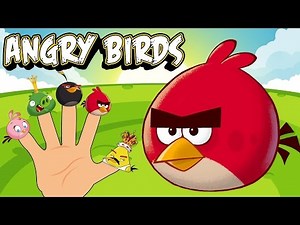 Angry Birds Finger Family Nursery Rhymes Song For Children