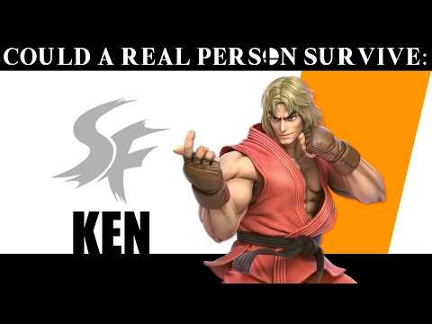 Could A Real Person Survive: KEN'S FINAL SMASH (Super Smash Bros Ultimate)