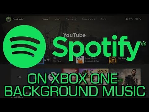 Spotify on Xbox One (Background Music) - New Free App Overview and Features