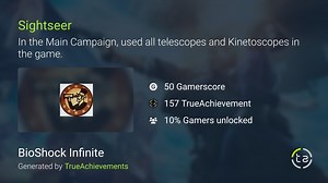 Sightseer achievement in BioShock Infinite